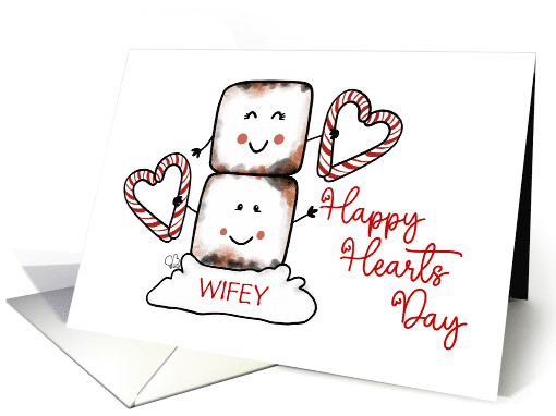 Customizable Happy Valentine's Day Wife Marshmallows... (1814492)