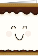 Happy Birthday Sweet Husband S’more Character card
