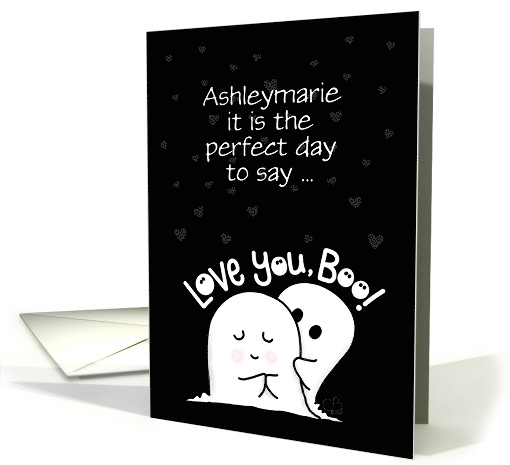 Customizable Happy Anniversary on Halloween Love You Boo... (1879460)
