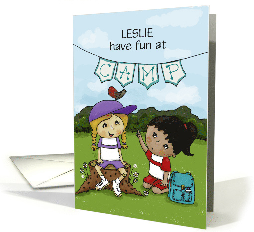 Customizable Thinking of You While at Summer Camp Leslie... (1930124)