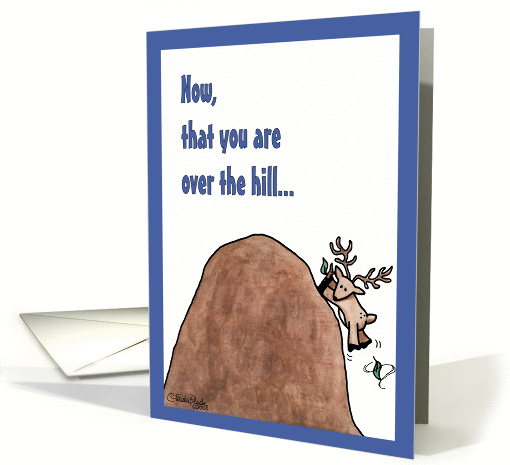 Over the Hill Deer card (298774)