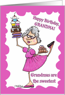 HappyBirthday-Granny Sweets card