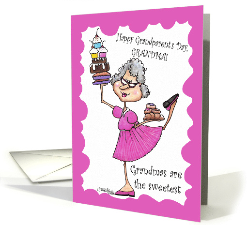 Granny Sweets Happy Grandparents Day for Grandma card (343498)