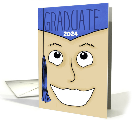 Customizable Happy Graduation 2024 for Male Graduate... (360542)