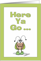Happy Birthday-Little Bug card