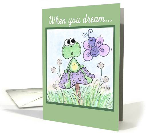 Froggy Dreams card (47940)
