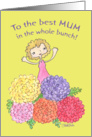 Mom in Mums-Mother’s Day card