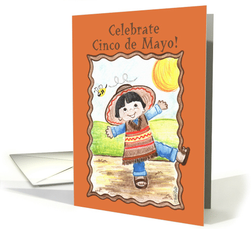 Fiesta Boy Happy Cinco de Mayo card (52484)