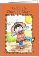 Fiesta Boy Happy Cinco de Mayo card