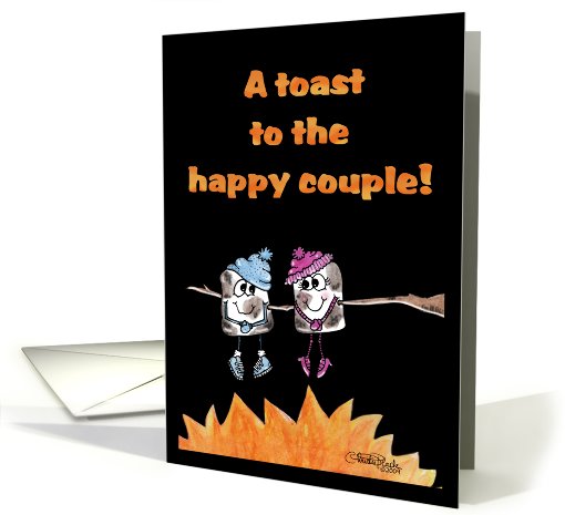 Anniversary Toast-Toasted Marshmallows card (539335)