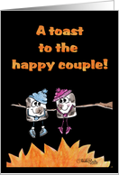 Anniversary Toast-Toasted Marshmallows card