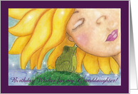 Birthday for Granddaughter-Sunshine Kisses card