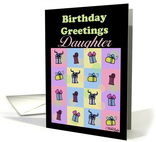 Birthday for Daughter-Gifts Galore card (556716)