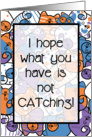Get Well Soon-CATching card