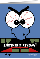 Birthday-Scary Monster card