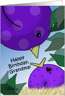Birthday for Grandma- Birds card