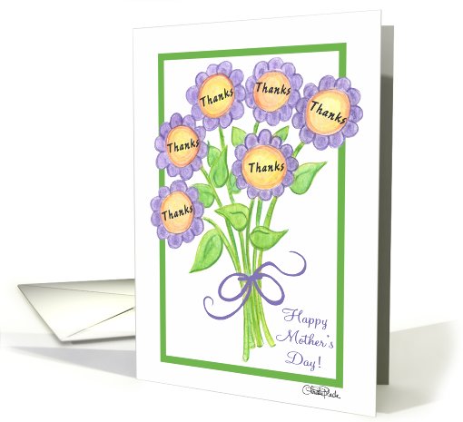 Bunch of Flowers-Mother's Day card (58025)
