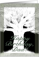 Tree Silhouette-Birthday for Dad card