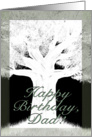 Tree Silhouette-Birthday for Dad card