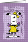 Birthday for Sister -Millie Ann- Big Bones card