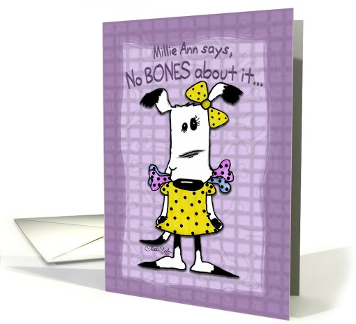 General Birthday-Millie Ann- Big Bones card (787330)