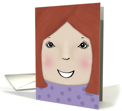 Happy Mother's Day from Daughter-Red Haired Girl card (809687)