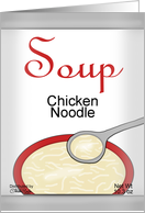 Happy Father’s Day-Can of Soup-Food Humor card