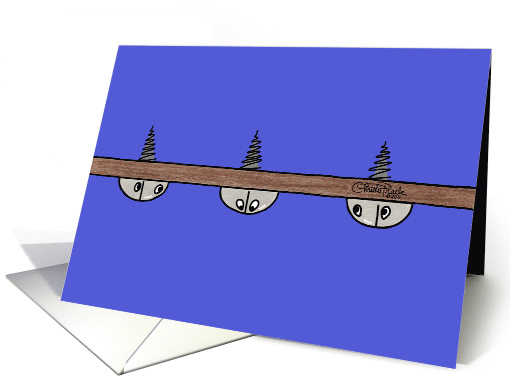 Humorous Belated Birthday Wish Screwed Up Upside Down... (829912)
