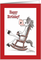 Rocking Horse Happy Birthday