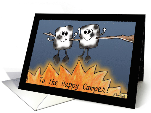 Thinking of You at Summer Camp Toasted Marshmallows card (934502)