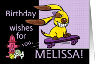 Birthday for Melissa...