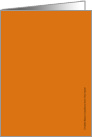 Burnt Orange background-vertical card