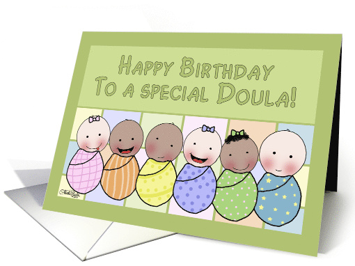 Happy Birthday for Doula Newborn Babies card (946930)