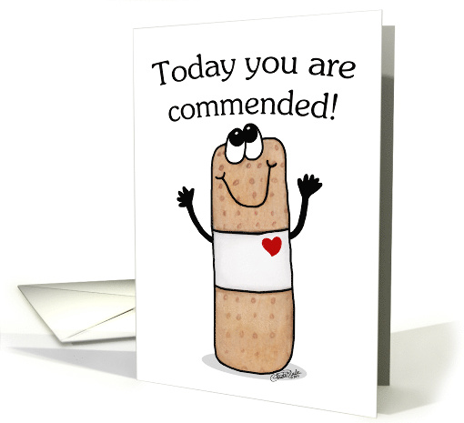 Happy Nurses Day Bandage Character card (948978)