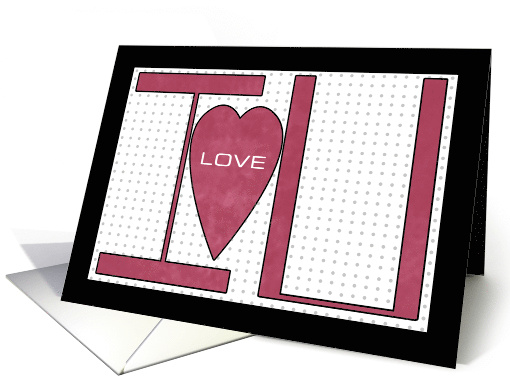 Happy Valentine's Day Love between You and I card (949079)