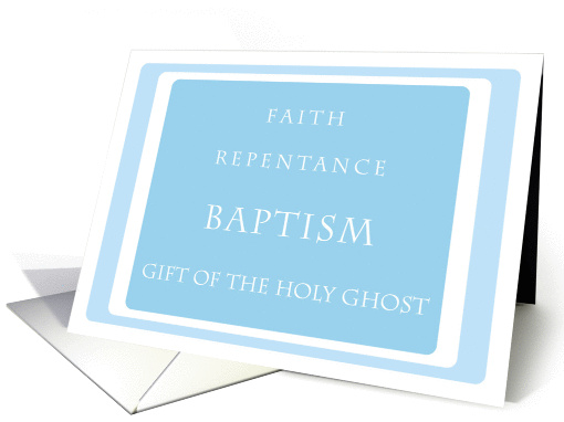 4 Principles Baptism card (44931)