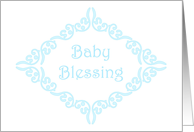 Baby Blessing Card