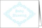 Baby Blessing Card