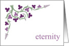 Flower Corner Eternity Card