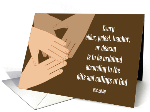 D&C 20:60 Priesthood card (53141)