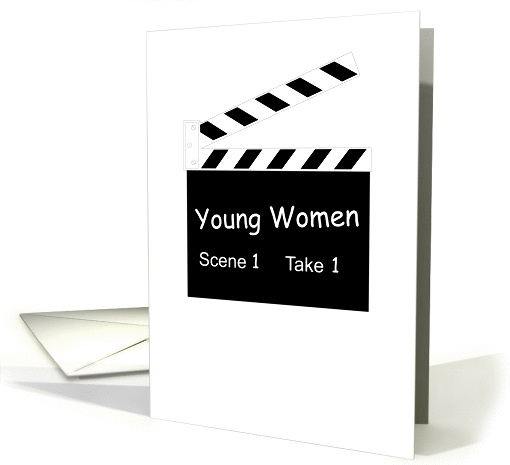 YW Clapboard Welcome card (53956)