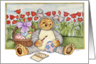 Easter Bear card
