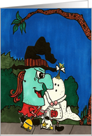 Trick or Treaters card