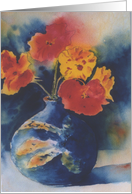 Nasturtiums card