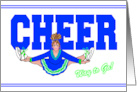 Custom Cheerleading card