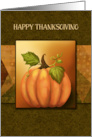 Great Pumpkin Happy Thanksgiving card