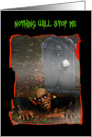Zombie Happy Halloween Cards