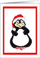 Smiling Penguin Card