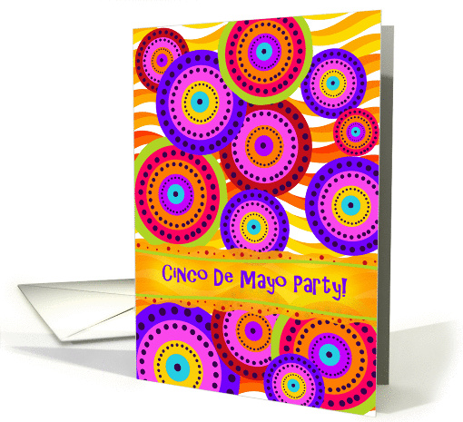 Festive Cinco De Mayo Party Invitations card (1407986)
