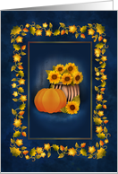 Fall Theme Sunflower...